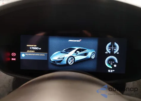 2018 Mclaren 570S z USA, uszkodzony, nr VIN SBM13DAA3JW005502